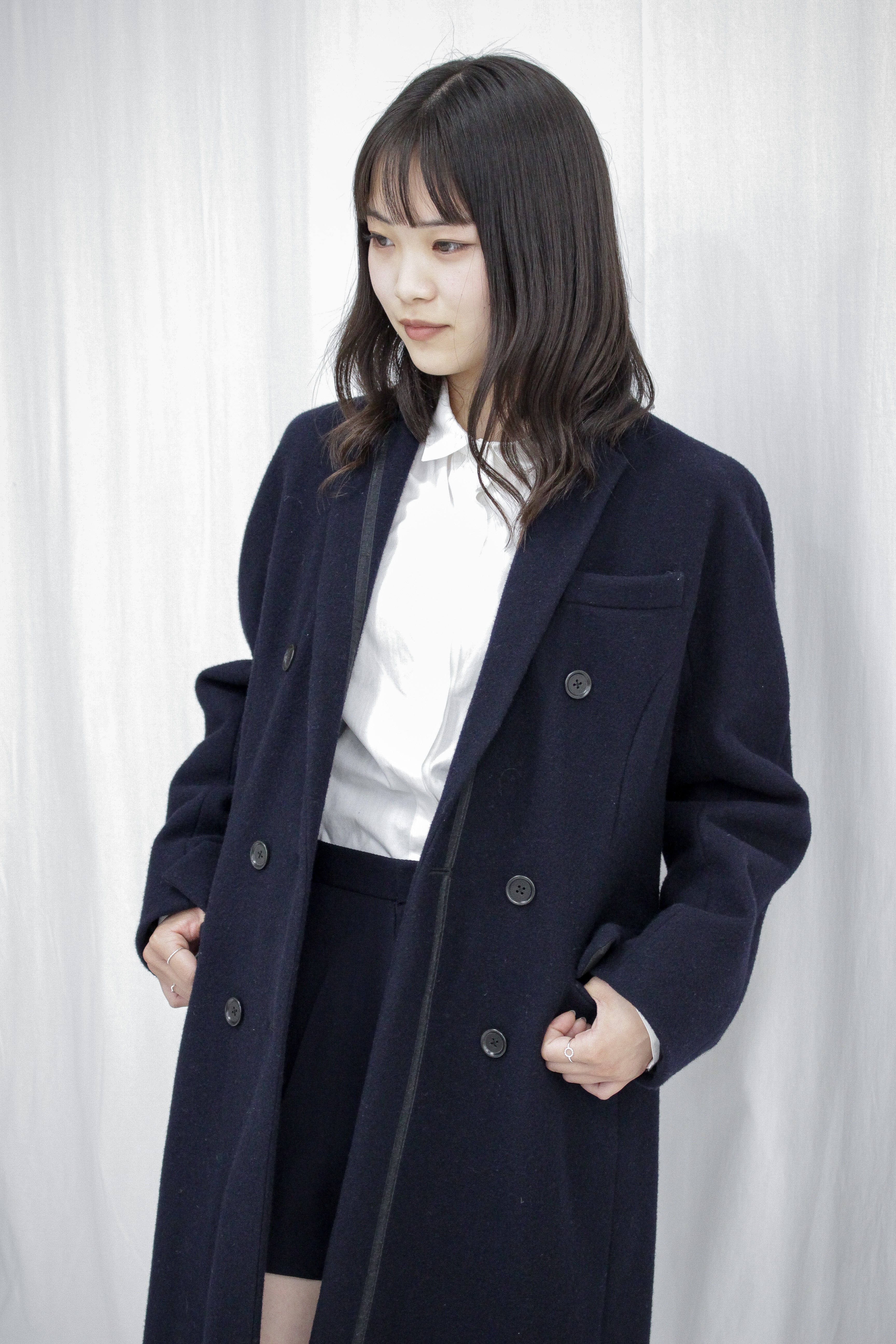 WOOL MELTON COAT – KEITA KUSANO